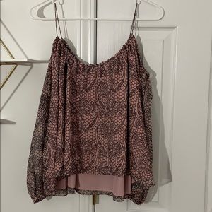 Abbeline Open Shoulder Top